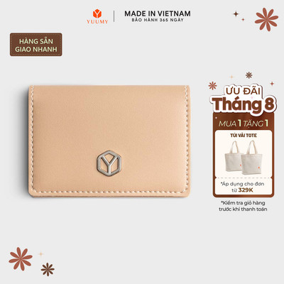 Ví Yuumy (Thời trang nữ cầm tay mini đựng thẻ - Ví da Seasand YV115) Bagsmart