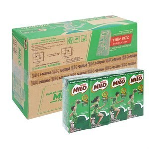 Thùng 48 hộp/ NỬA THÙNG 24 HỘP sữa lúa mạch Milo 180ml/ 110ML - THẢO NHI MART94