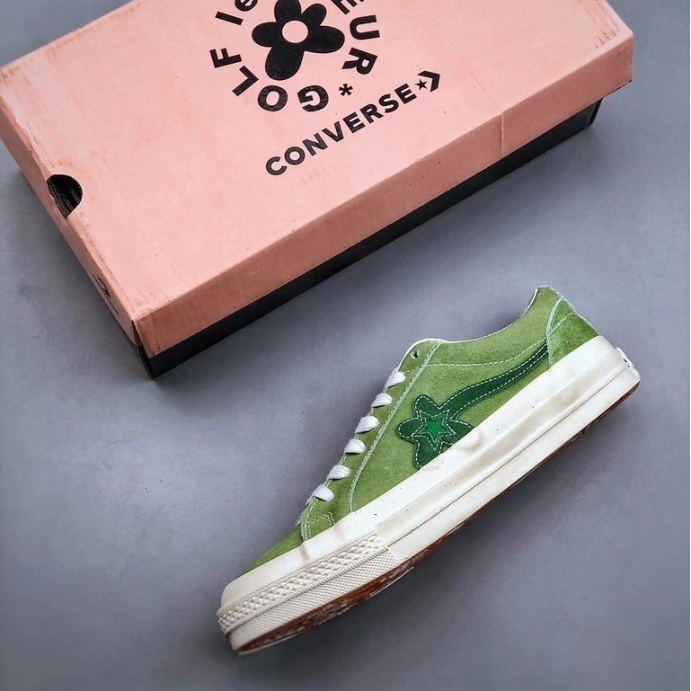 Converse one star X Golf le Fleur Hoa Nhỏ TTC Giày Thể Thao Cổ Thấp