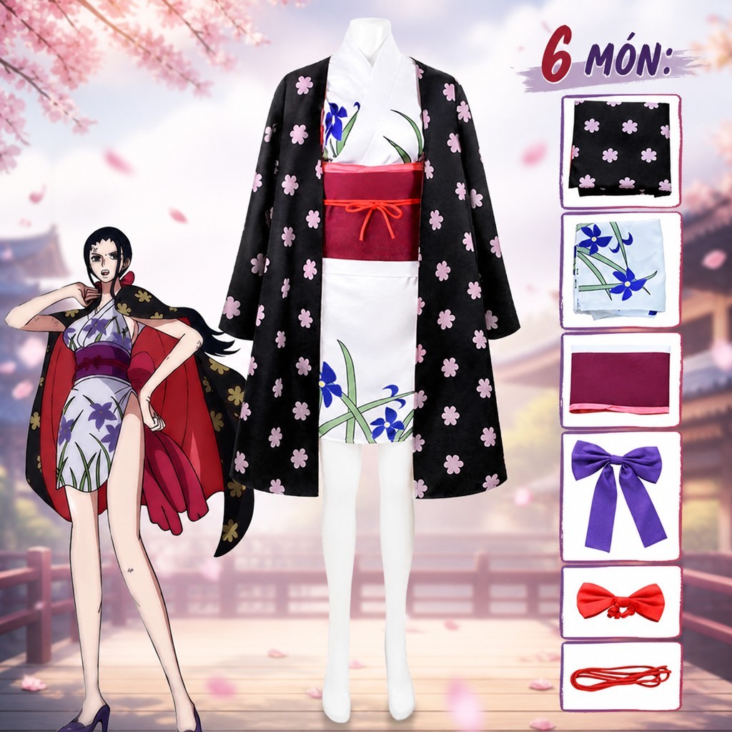 Trang phục cosplay Onishima của Nicole Robin - sẵn sàng sử dụng