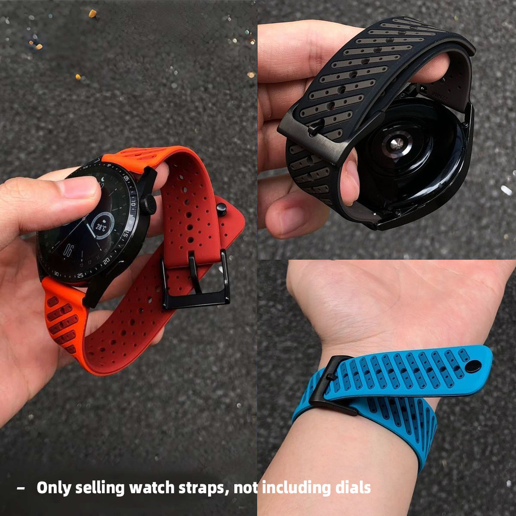 Dây đeo silicon 22mm cho đồng hồ Mibro GS Explorer S Pro2 Active2 Lite 3 Pro A1 A2 A3 X1 C3 C4 T2 Li