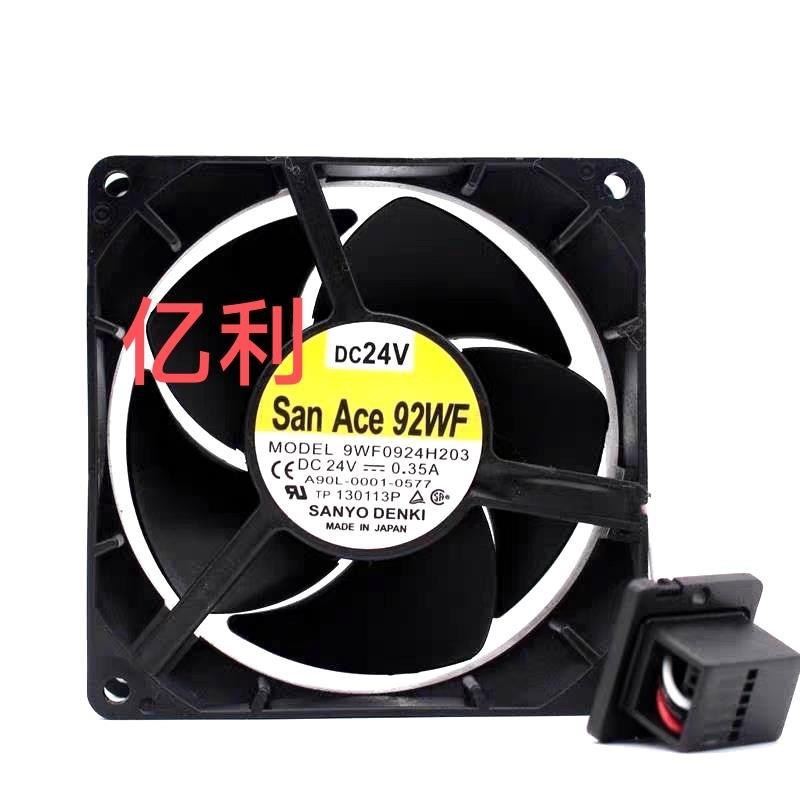 Quạt SanAce92WF 9WF0924H203 DC 24V 0.35 A A90L0001-0577 9CM