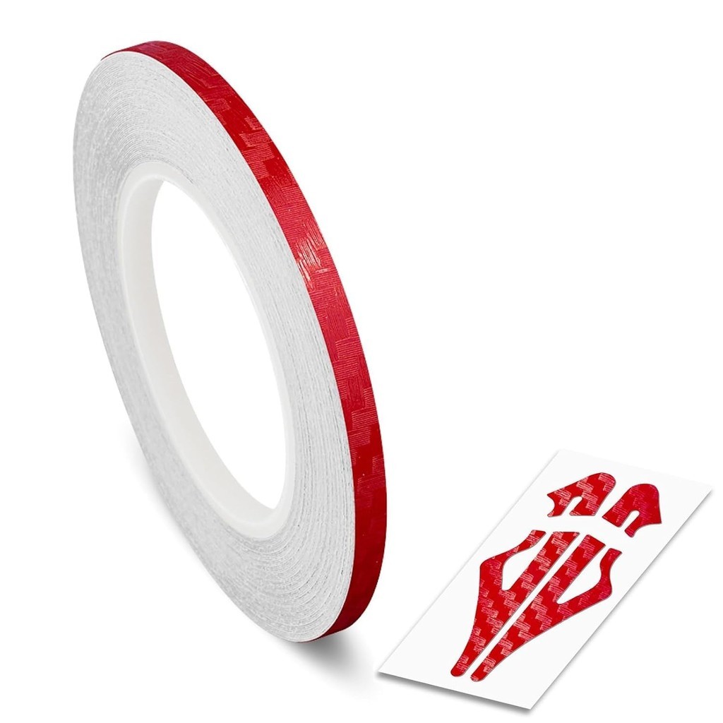 Cuộn Vinyl Pinstriping Đua Sọc Pinstripe Carbon Fibe Line Tape Decal Sticker Auto Pinstripe Tape, Ô 