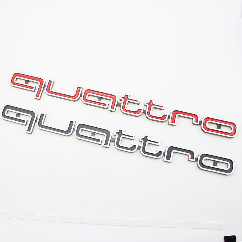 Thích hợp cho Audi A3 A4 A6 A7 Q3 Q5 Sửa đổi Trung Quốc Lưới quattro Trung Quốc Tiêu chuẩn ổ đĩa bốn