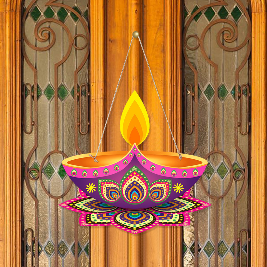 2025 New Diwali Door Hanging Pendants Deepavali Festival Party Gift Deepavali Wall Decoration Items