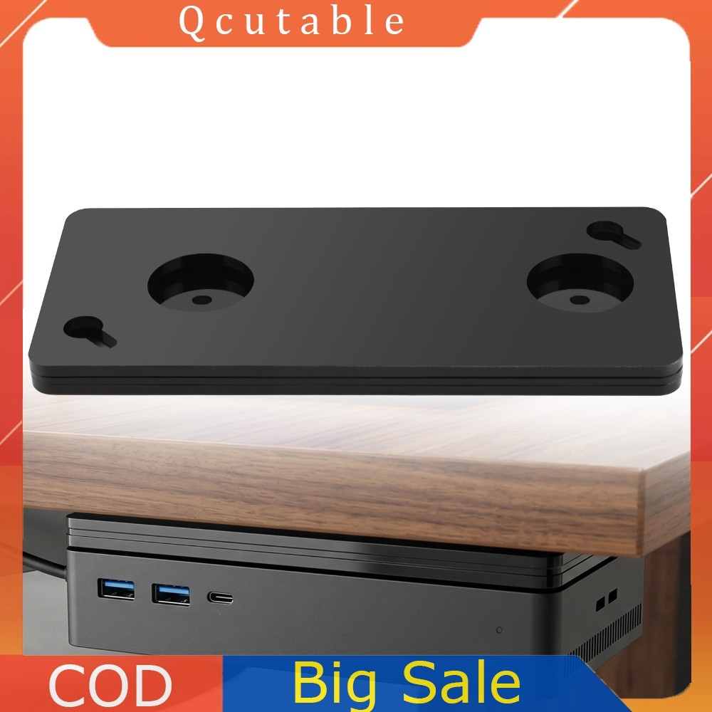 Acrylic Docking Station Mount Holder cho Dell UD22 Docking Station Under Desk Mount Lắp đặt dễ dàng 