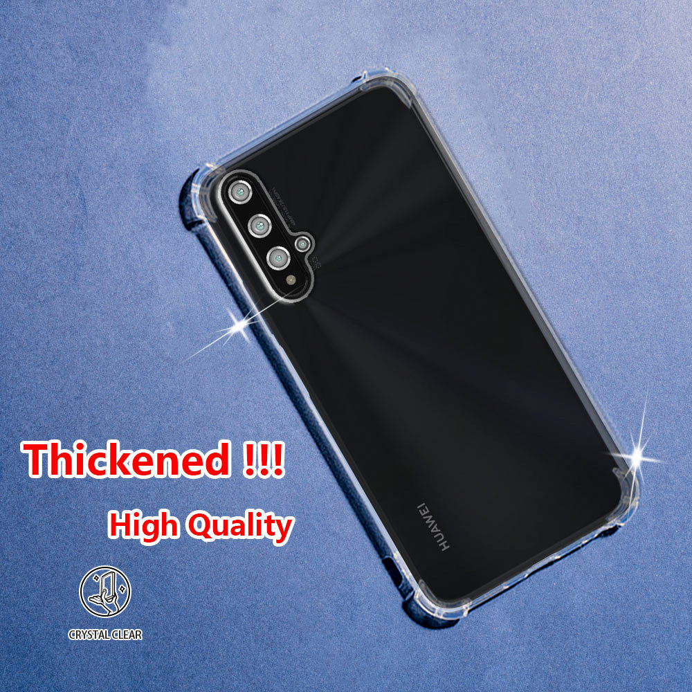 Dành Cho Huawei Honor 20 20s Nova 5T YAL-L21 L61 L71 L61D AL50 L21 AL00 Crystal Clear Jelly Case Air