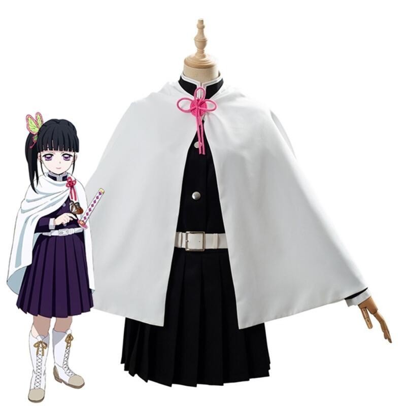 Tsuyuri Kanao Costume Adult Child Anime Demon Slayer Kimetsu No Yaiba Tsuyuri Kanao Cosplay Costume 