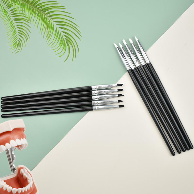 5 Cái / bộ Nha Khoa Định Hình Răng Bút Silicon Dính Nhựa Tổng Hợp Xi Măng Sứ Vật Liệu Nha Khoa
