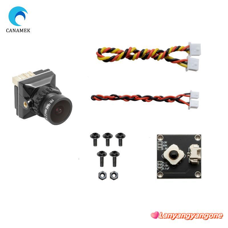 CANAMEK Mini FPV Camera Góc Siêu Rộng Độ Trễ Thấp Dễ Dàng Lắp Đặt Cho Người Mới Bắt Đầu FPV Sở Thích