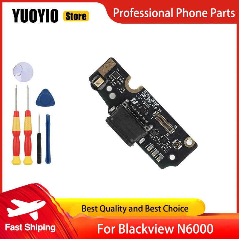 Mới Ban Đầu Cho Blackview N6000 USB Đế Sạc jack Cắm Cổng Kết Nối Cổng Cổng USB Bảng Sạc