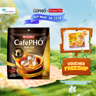 Túi cà phê Cafe Phố Maccoffee Sữa Đá Nhà Làm (bịch 30 gói x 28g - date 2027)