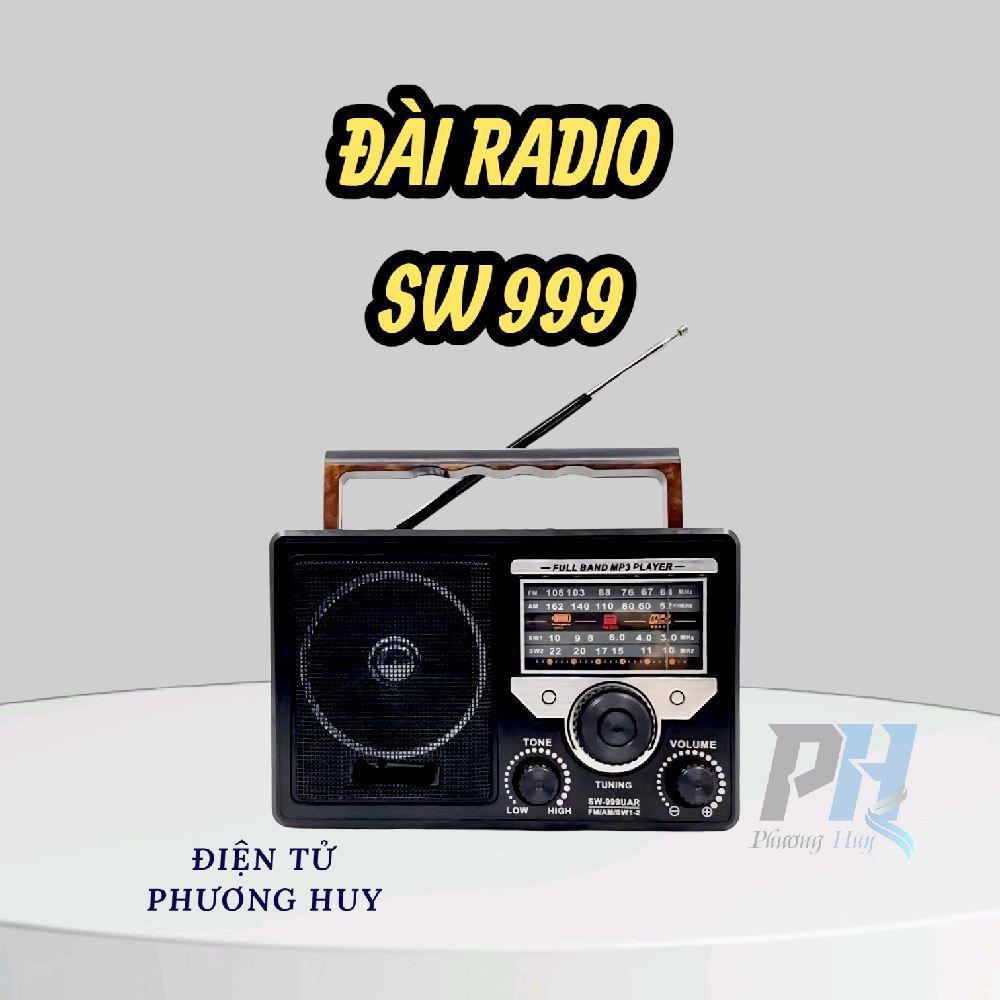 Đài Radio Đài Radio SW-999 âm thanh cực hay dành cho người già- Điện Tử Phương Huy -