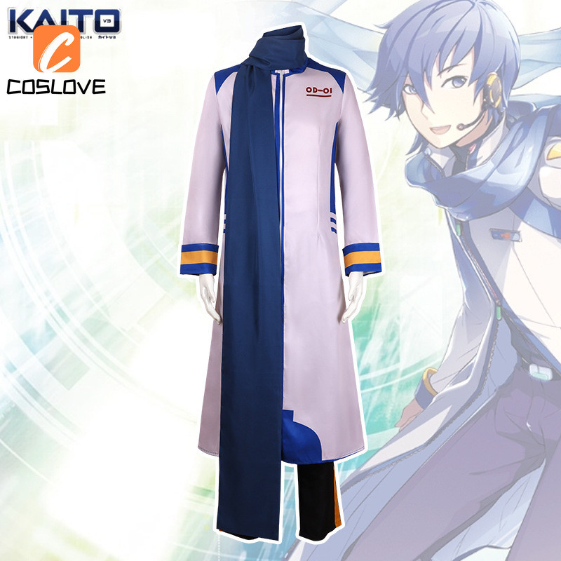 Vocaloid Kaito Cosplay - Quần Áo Hoàn Chỉnh, Dành Cho Nam, Phù Hợp Tiệc Halloween