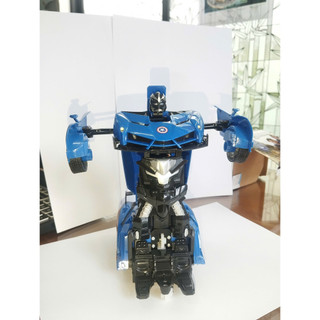 Xe ô tô biến hình Robot bộ Siêu Anh Hùng Avengers