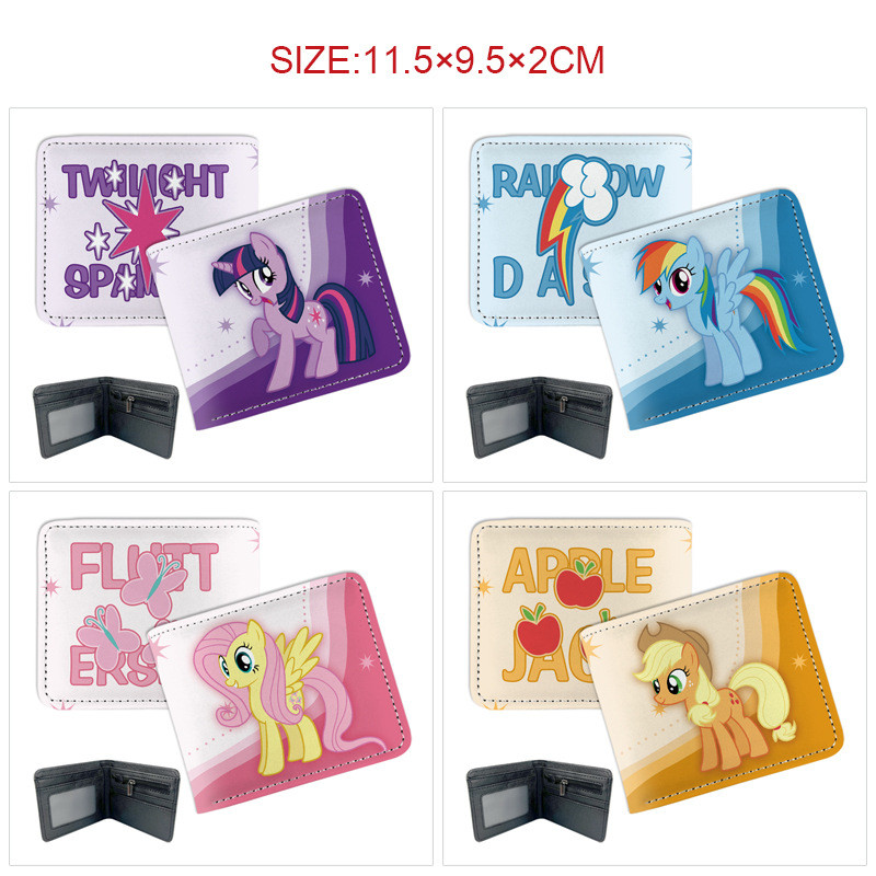 Bán My Little Pony 20% Ví Hợp Thời Trang Hoạt Hình My Little Pony Girl Boy Sinh Viên Ví Đựng Tiền Xu