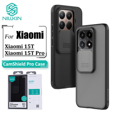 Nillkin CamShield Pro Dành Cho Xiaomi 15T Pro 15T Ốp lưng Camera Trượt Bảo Vệ Sang Trọng Chống Sốc Ốp Lưng