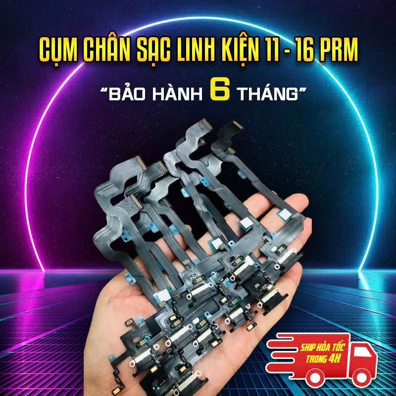 Cụm chân sạc linh kiện cho Series 11/12/13/14/15/16