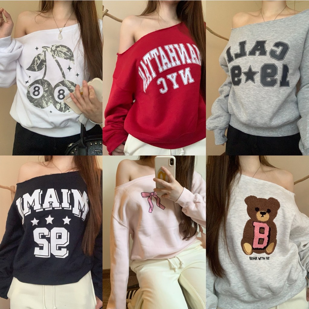 Ngoại Thương sws c * xiên Vai Chữ Thêu Họa Tiết Lót Lông Cừu Rời Áo D214