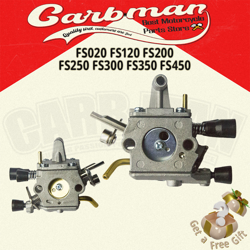 Chế Hòa Khí máy cắt cỏ FS020 FS120 FS200 FS250 FS300 FS350 FS450