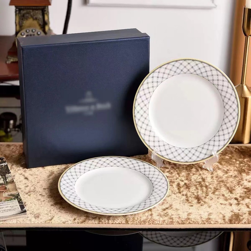 0WRO Weibo Estate Tableware: Household rice bowls, dinner plates, large soup bowls, flat plates, sou
