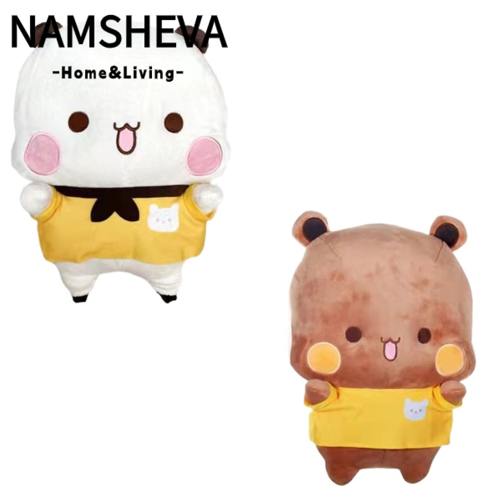 NAMSHEVA Đồ chơi gối mềm nhồi bông, Phim hoạt hình dễ thương Gấu trúc sang trọng, Slepping Mate Kids