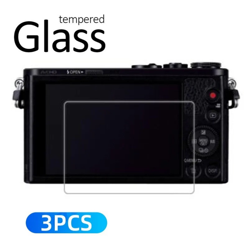 3 Chiếc Cho Pana LUMIX G97 GH4 GH6 GH7 G7 GX7 GX8 GX85 9H Kính Cường Lực Phim Cho Pana LUMIX GX9 G85