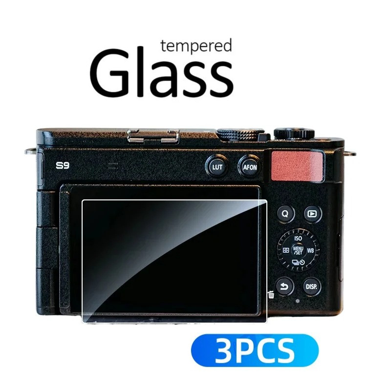 3 Miếng Dán Bảo Vệ Màn Hình LCD Camera Kính HD Cho Panasonic LUMIX-S5-II-X LUMIX-S5-II LUMIX-S5 LUMI