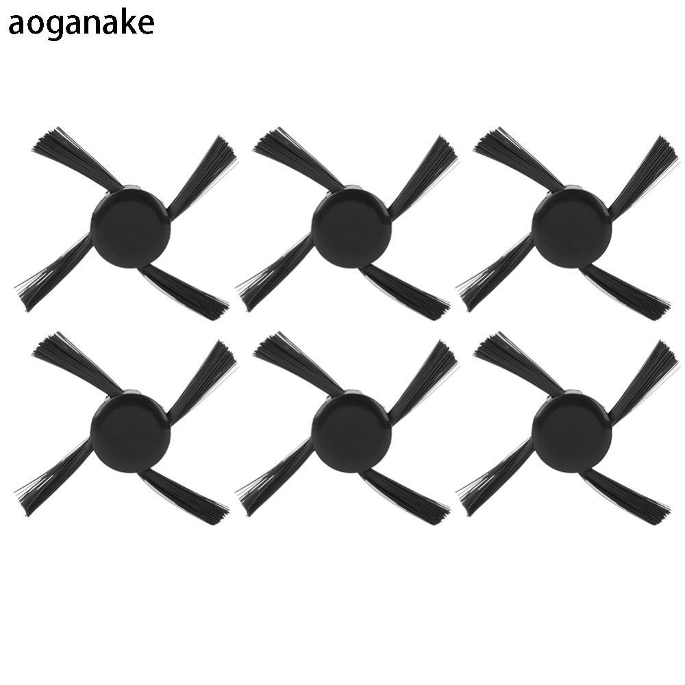 AOGANAKE 6 Bàn chải sàn chân không, Bàn chải máy hút bụi chống mài mòn ABS, Đầu bàn chải chân không 