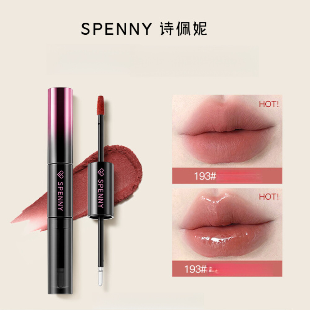 SPENNY Son lì son tint trong suốt, phủ môi chống dính ly giữ màu lâu không lem
