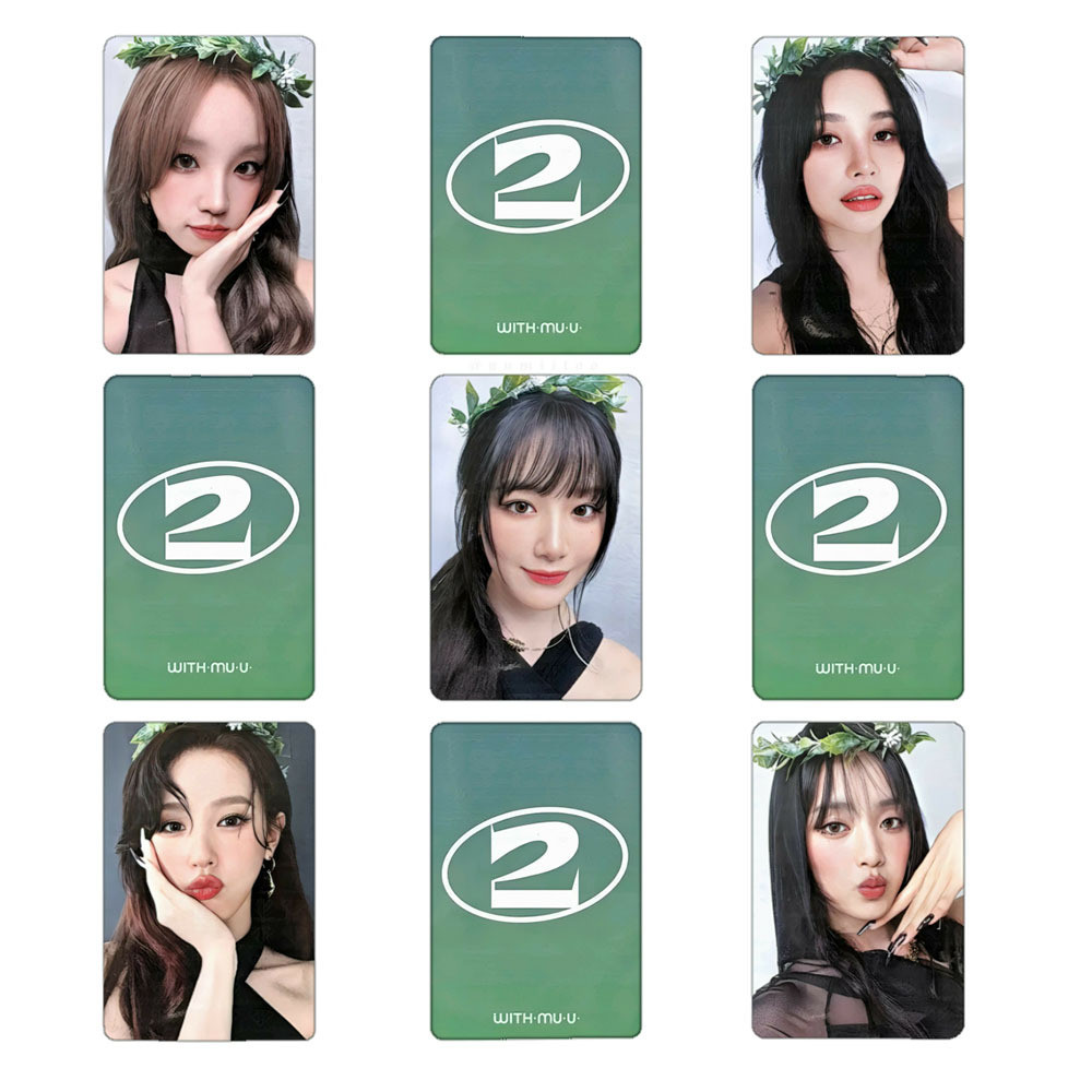 ((G) Album i-dle"2" Withmuu POB ver Photocard GIDLE Baby Girl Bonus Photocard