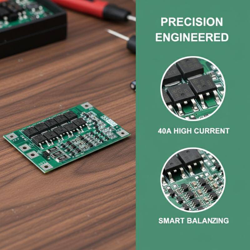 BEDROOM 3S / 4S 40A 60A Pin Li-ion Ban Bảo Vệ 18650 BMS Cho Động Cơ Khoan VN