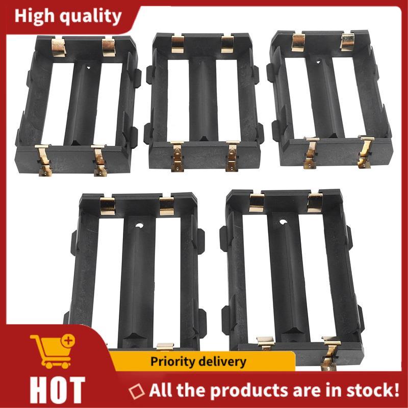 5 Cái / lốc 2 x 26650 Giá Đỡ Pin SMD Có Chân Đồng 26650 Hộp Bảo Quản Pin -26650-2C-SMT