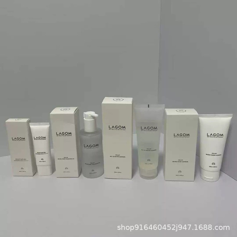 Hàng sẵn có Vận chuyển nhanh lagom lagom Axit amin Sữa rửa mặt 120ml Kiểm soát dầu làm sạch Sữa rửa 