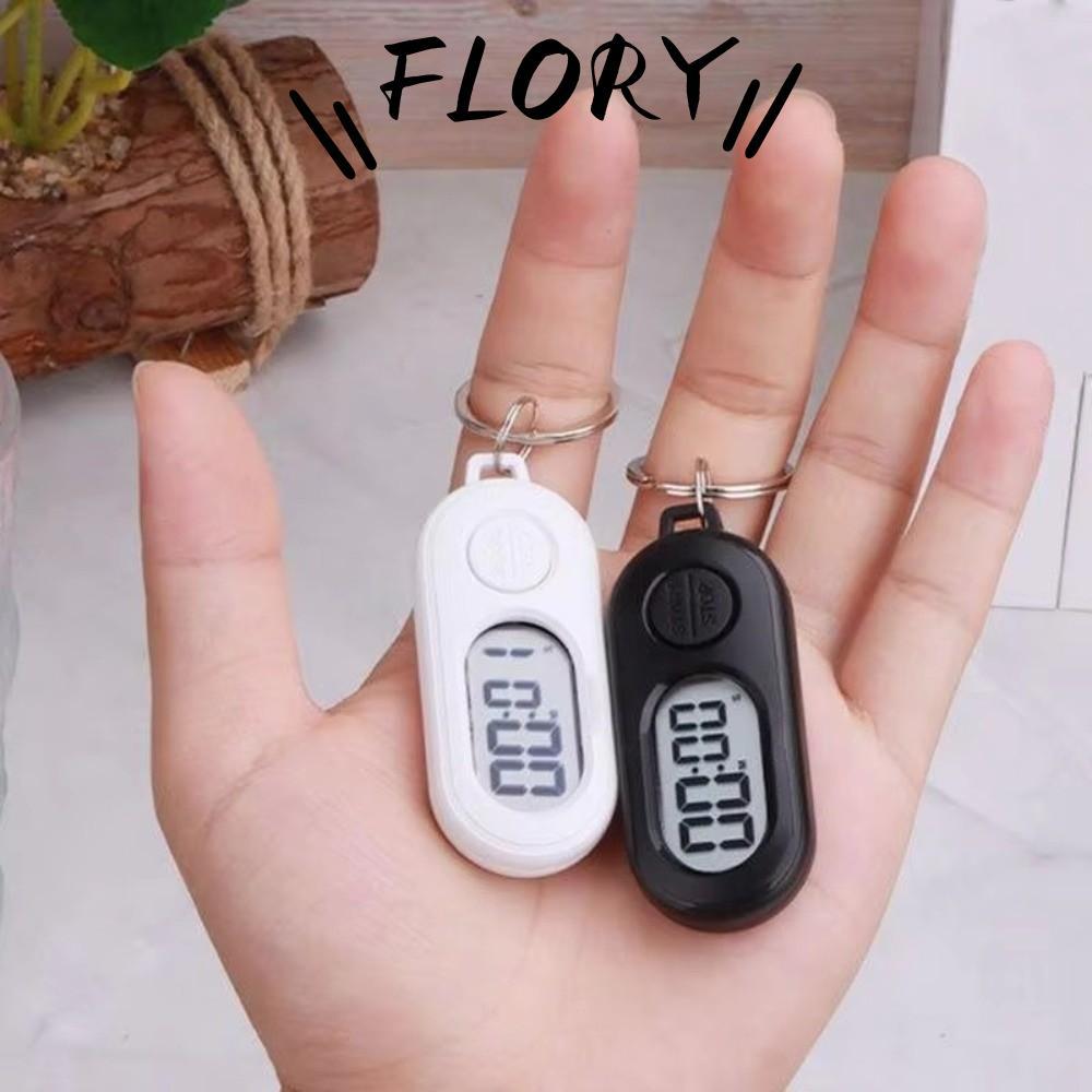 FLORY11 Stop Hẹn Giờ Móc Khóa, Hẹn Giờ Đa Chế Độ Màn Hình LCD Dừng Hẹn Giờ Đồng Hồ, Đồng Hồ Đếm Ngượ