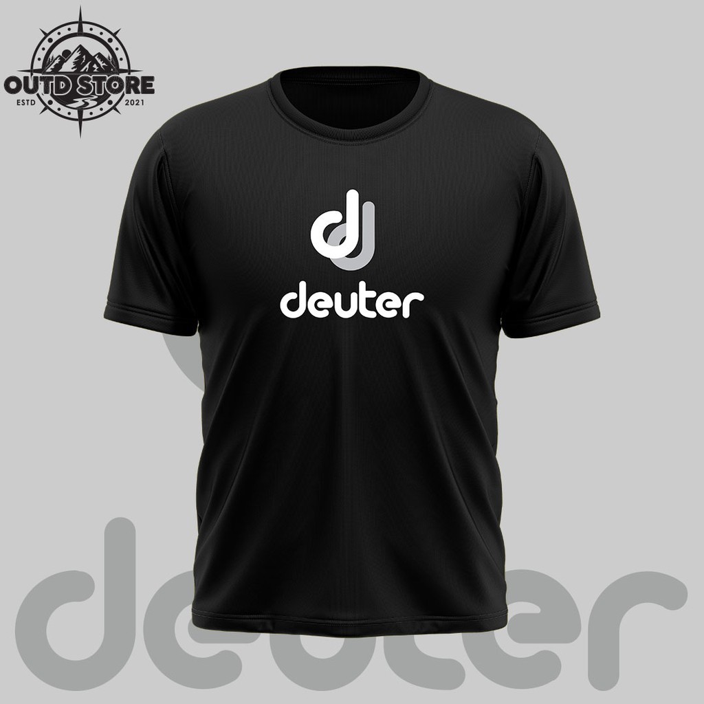 009 Deuter Áo thun Baju Deuter (Áo thun sợi nhỏ) Áo thun ngoài trời Áo đi bộ đường dài Áo xe đạp