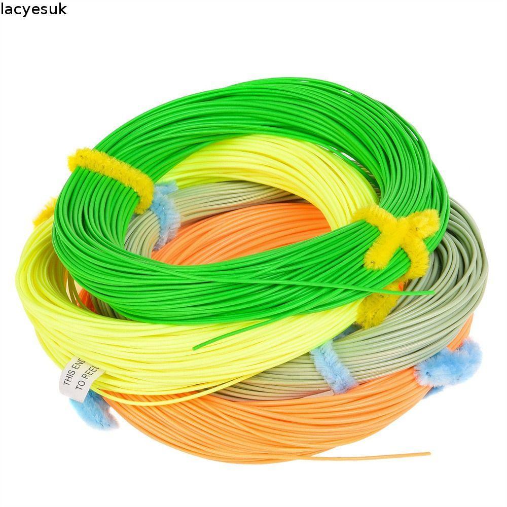 LACYESUK Forward Floating, Fluo Front WF3FWF8F Fly Fishing Line, Phụ kiện câu cá Đúc dài 100FT 4 màu