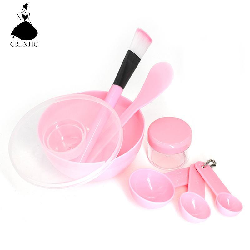 Crlnhc Facial Brush Mask Bowl Spoon Set Mask Brush Bar DIY Beauty Tools Mixing Tools Skin Care Makeu