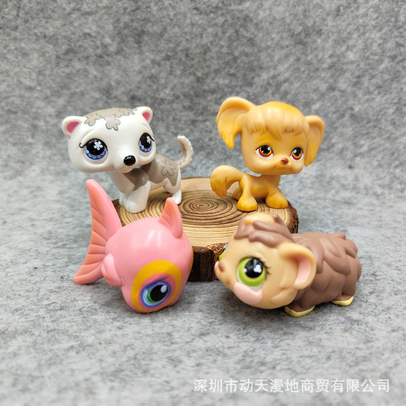Bán Hot Little Pet Shop Q Pet 7 Phong Cách LPS-Littlest Shop Mini Búp Bê Hình Trang Trí Búp Bê-Đầm Đ