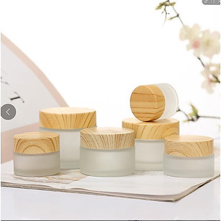 COMBO 3 CHIẾC HŨ thuỷ tinh đựng mỹ phẩm (10,20,30,50g)