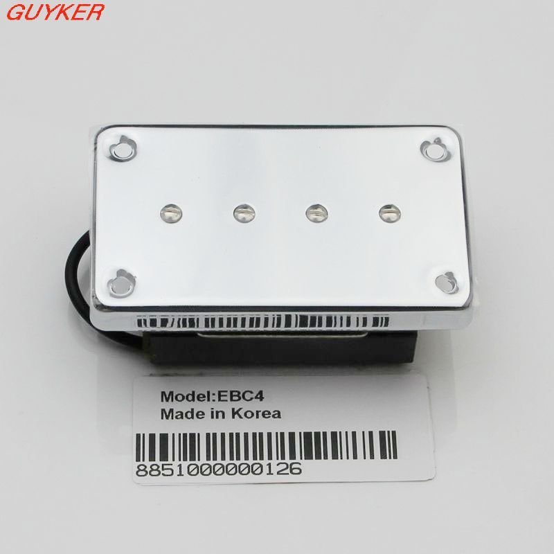 GUYKER Artec Custom Hot 4 Dây Bass guitar Pickup Chrome
