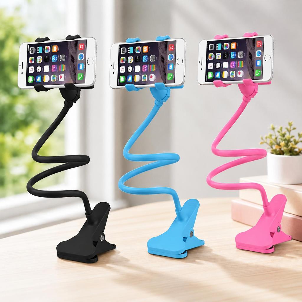 Giá Kẹp Điện Thoại Xem Phim, Quay Video, Đọc Truyện, Kẹp Điện Thoại Đuôi Khỉ Tiện Dụng - GD52