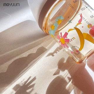 Moyuum Bình sữa PPSU Mov.aa cổ siêu rộng (kèm núm)