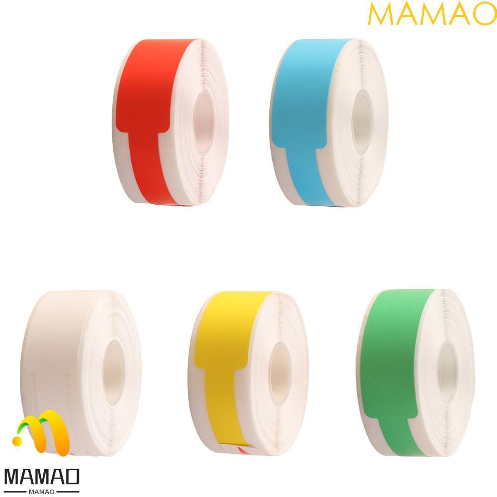 Nhãn dán đánh dấu dây máy in MAMAO, Nhãn dán giấy nhiệt Nhãn cáp Thẻ nhận dạng dây, Giấy dán nhiệt c