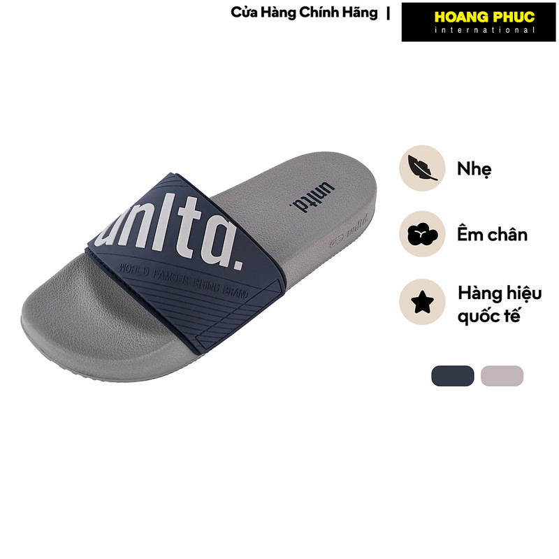 Dép Quai Ngang Nam ECKO UNLTD. Quai Silicone Phối Vải Đế EVA Êm Chân Chống Trượt IS25-25559