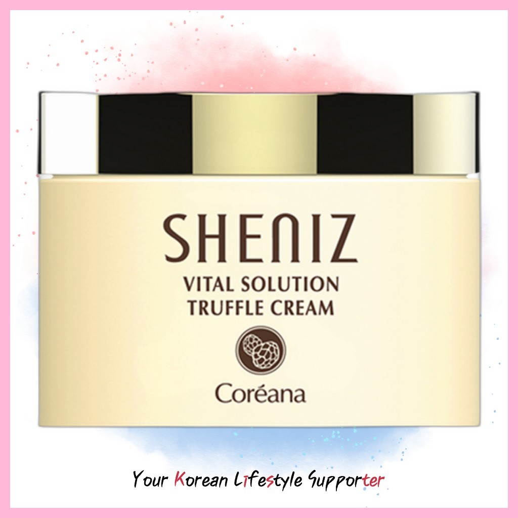 [Coreana] Kem Truffle Sheniz Vital Solution, 100ml, 1pc / Kem Truffle Hàn Quốc / Chăm sóc độ ẩm nuôi