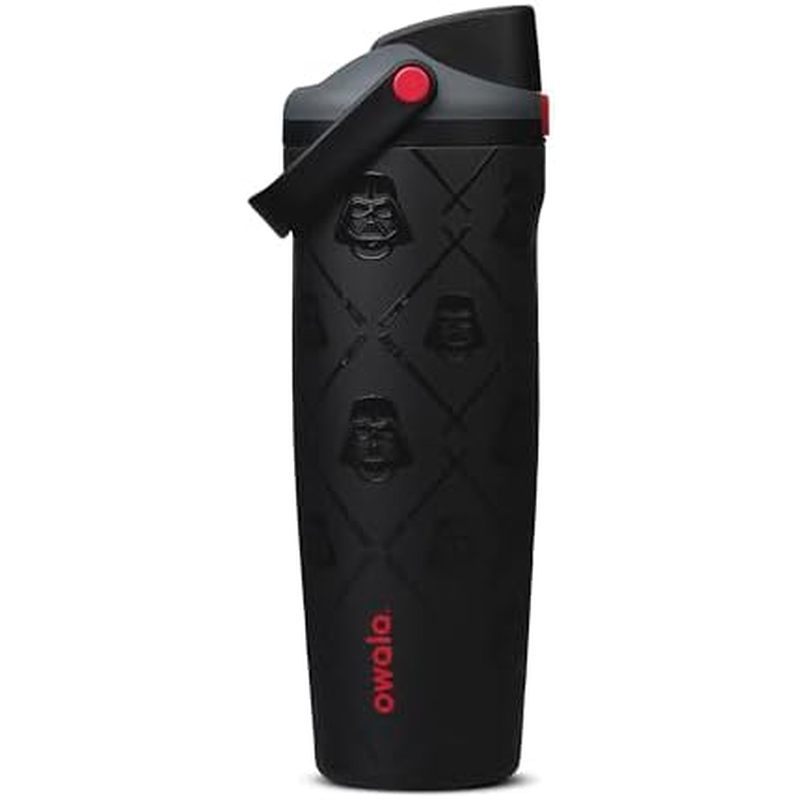 Owala Star Wars FreeSip Sway Insulated Stainless Steel Water Bottle with Two-Way Spout, Built-In Str