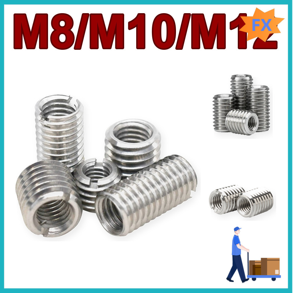 Ren cấy Inox 304 M8/M10/M12/sơmi sắt cấy ren đủ[TSJ-2]