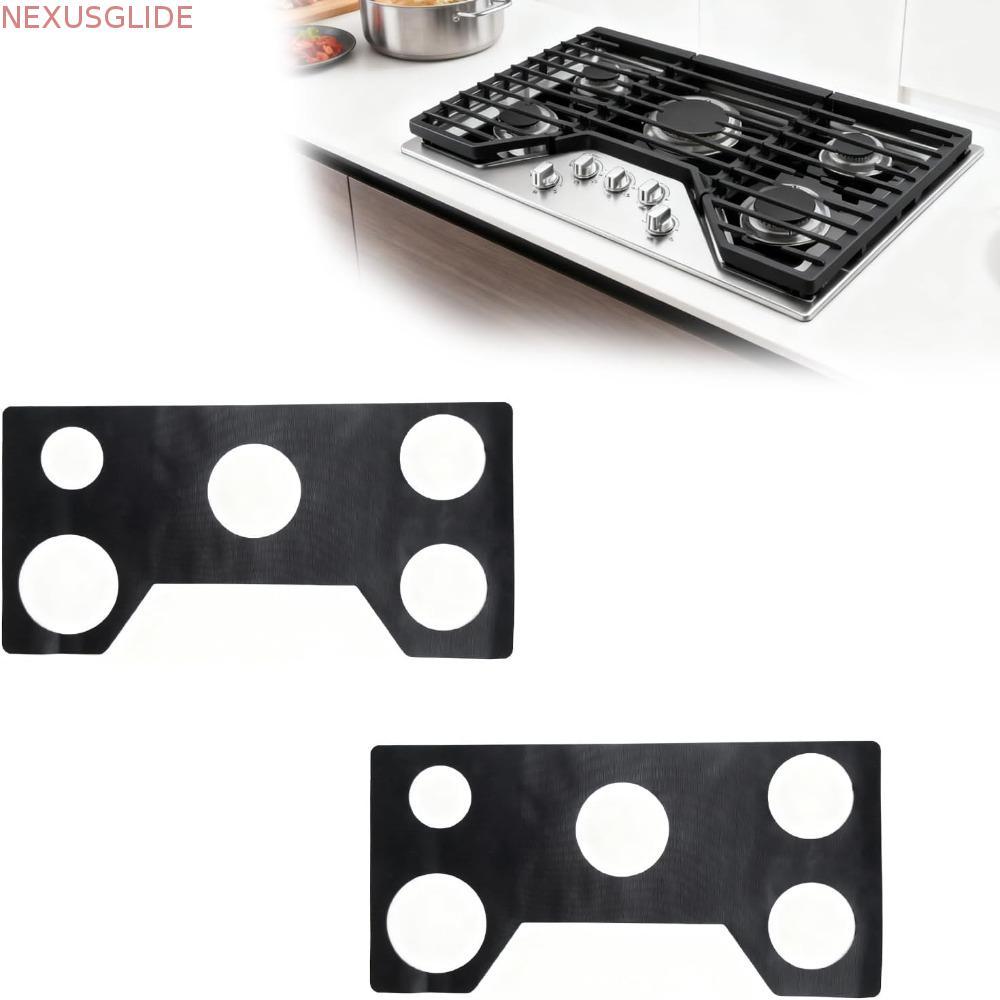 DKKLRR Vỏ bếp gas DKKLRR, Tấm bảo vệ bếp gas bằng silicon chịu nhiệt, Tấm đệm bếp gas hình chữ nhật 