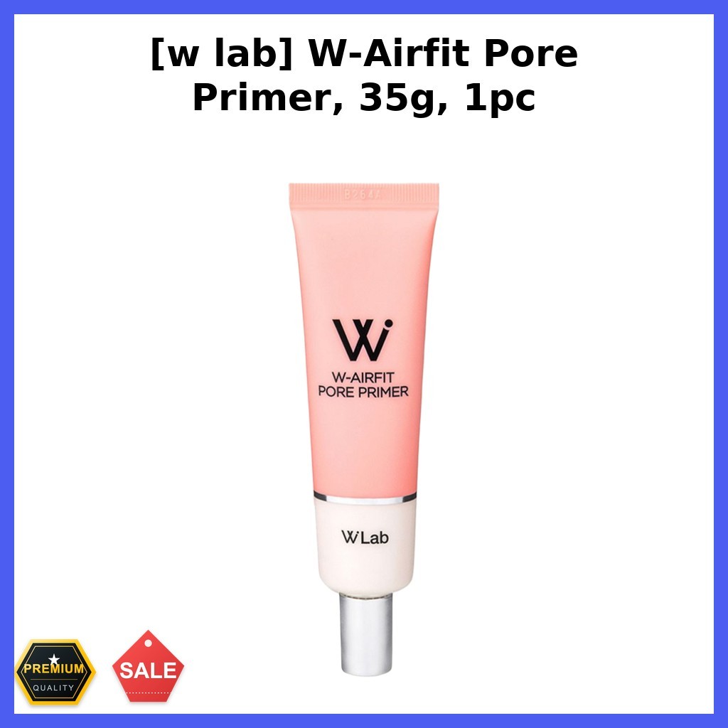 BEST [w lab] W-Airfit Pore Primer, 35g, 1pc / Hàn Quốc Pore Primer / Silky Smooth Formula / 100% Aut